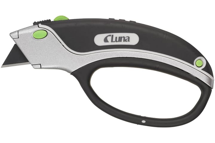 Yleisveitsi Luna Tools LUK-40Q Push Lock 18 cm Alumiini - Luna Tools - Työkaluveitsi