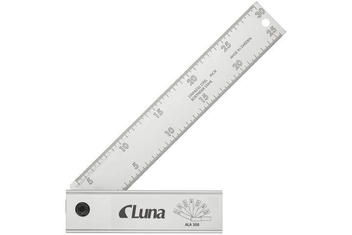 Säädettävä suorakulma Luna Tools 30 cm Alumiinia - Kulmatyökalu
