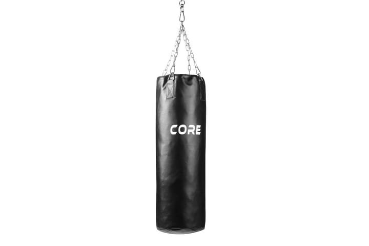 Core Nyrkkeilysäkki 28 kg - Musta - Kuntoilutarvikkeet - Nyrkkeilysäkki & nyrkkeilytyyny