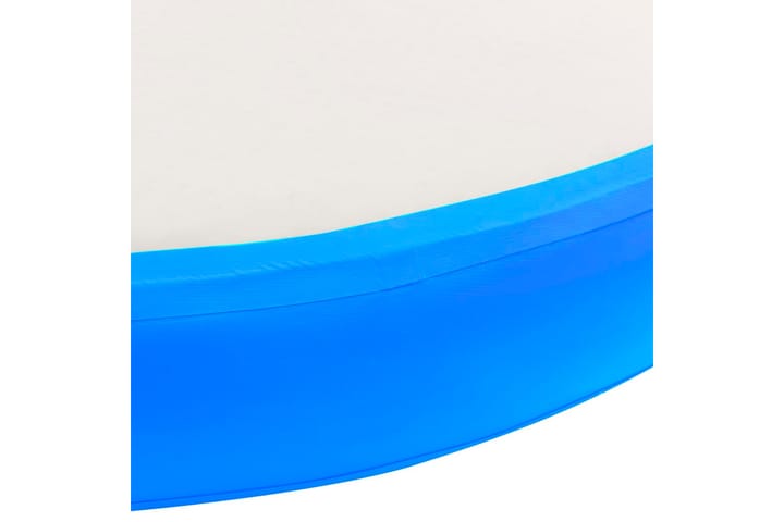 Täytettävä voimistelumatto pumpulla 100x100x10cm PVC sininen - Sininen - Treenimatto & palapelimatto - Kuntoilutarvikkeet