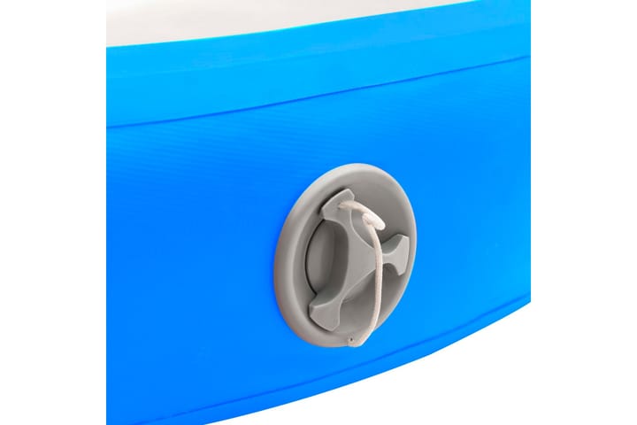 Täytettävä voimistelumatto pumpulla 100x100x10cm PVC sininen - Sininen - Treenimatto & palapelimatto - Kuntoilutarvikkeet