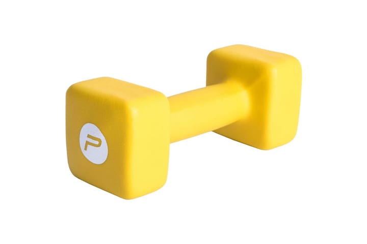 Pure2Improve Käsipaino 5 kg Neopreeni - Keltainen - Crossfit varusteet - Painot & tangot - Käsipaino