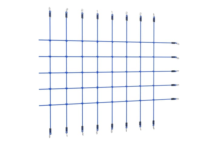 Kiipeilyverkko 200x150 cm sininen - Kiipeilyteline & kiipeilyverkko