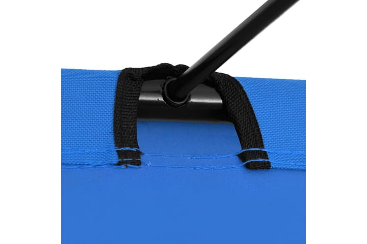 Retkisänky 180x60x19 cm Oxford-kangas ja teräs sininen - Sininen - Retkeilykalusteet - Retkisänky & telttasänky