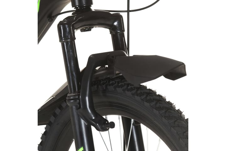 Maastopyörä 21 vaihdetta 26 renkaat 46 cm runko musta - Musta - Maastopyörä - Polkupyörät