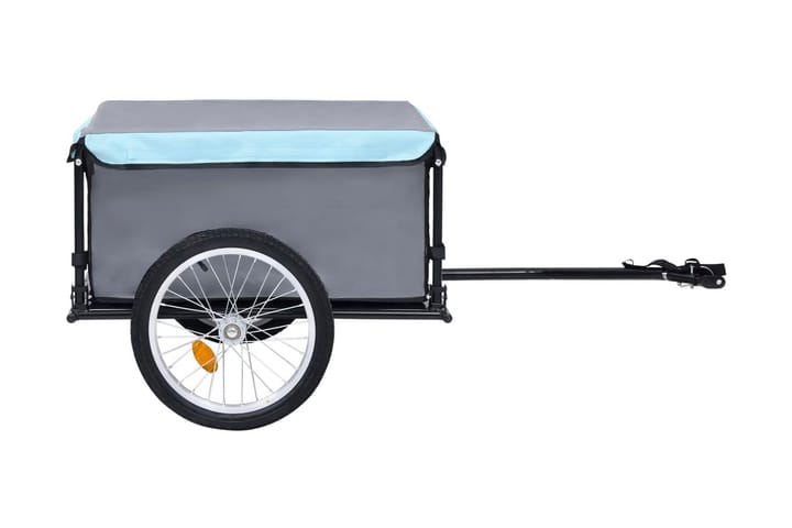 Polkupyörän peräkärry 65 kg musta ja sininen - Polkupyörän tarvikkeet - Polkupyörät
