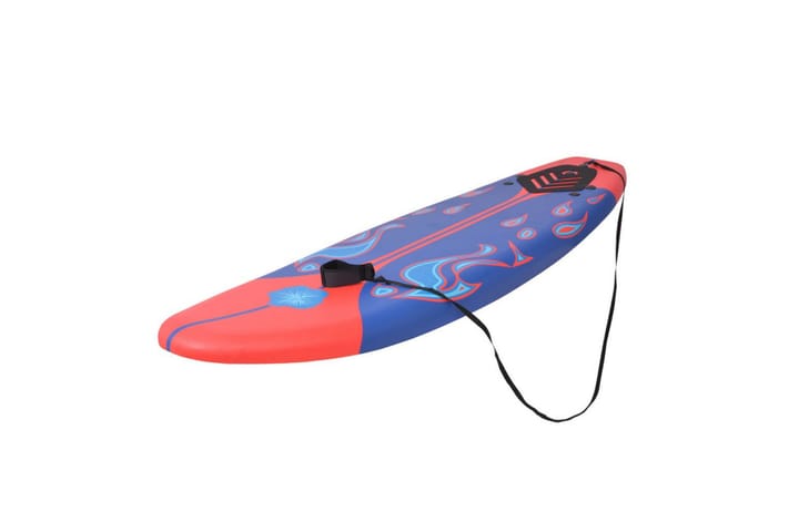 Surffilauta Sininen ja punainen 170 cm - Monivärinen - Vesileikit & vesiurheilu