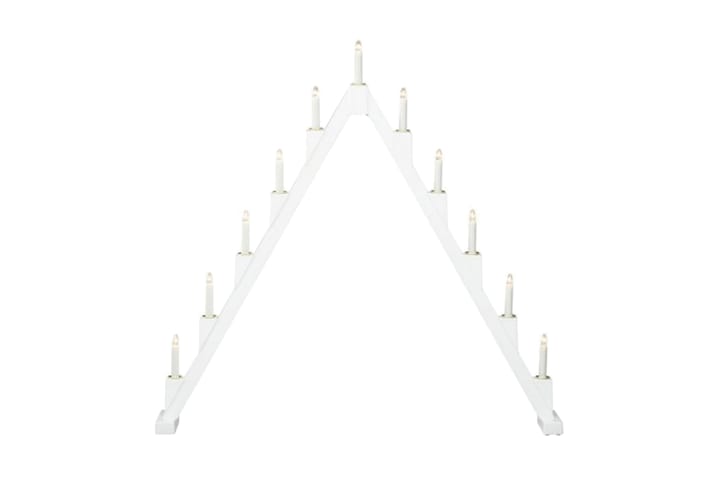 Kynttelikkö 11 kynttilää Taitettava Valkoinen - Konstsmide - Jouluvalot - Kyntteliköt