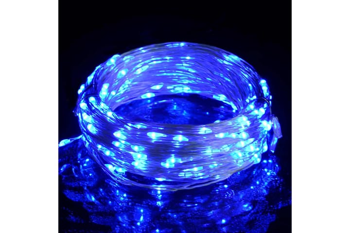 LED-valonauha sininen 15 m - Jouluvalot ulos