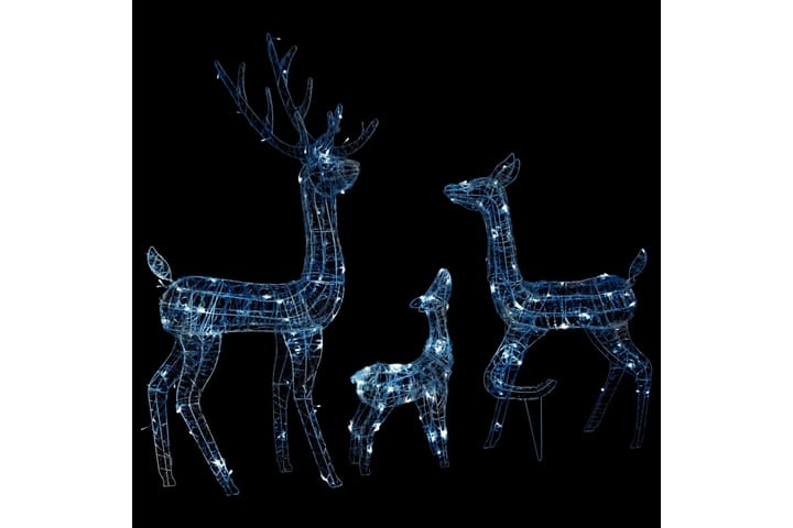 Poroperhe joulukoriste akryyli 300 LED-valoa kylmän - Jouluvalot ulos