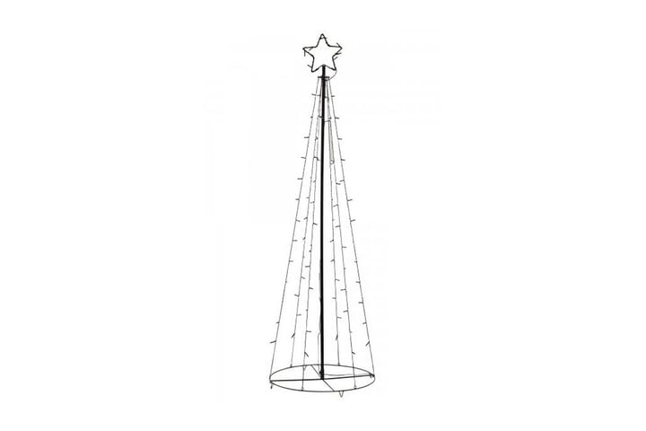 Metallikuusi tähdellä LED - Pixie Design - Jouluvalot ulos