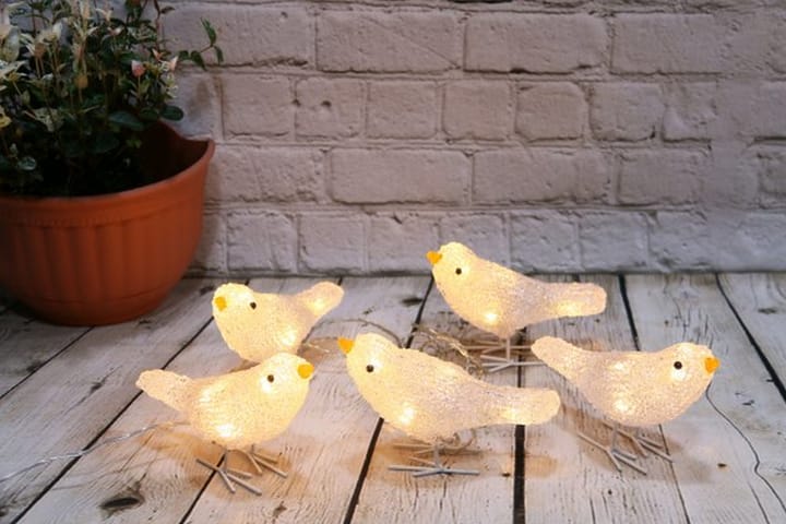 Linnut 5-setti LED Täydellinen - Pixie Design - Muu jouluvalaistus