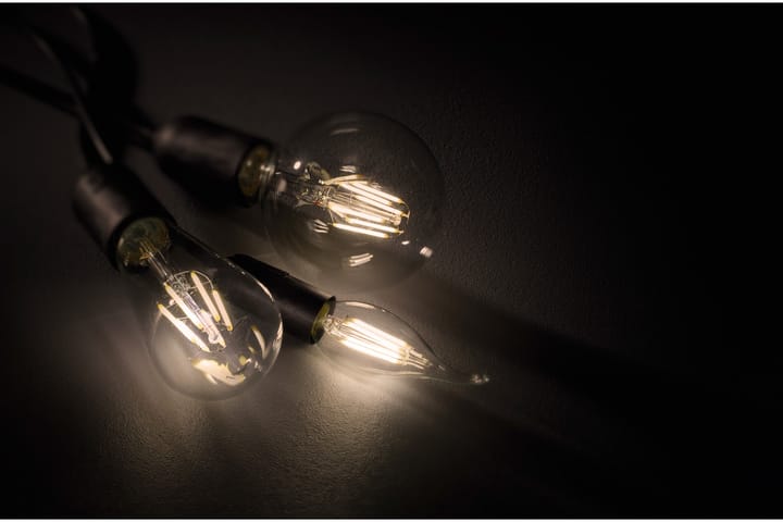 LED-Lamppu E14 Filament Vakiokupu 4W 470lm 3000K - TRIO - Koristepolttimot & -hehkulamput - Hehkulamput