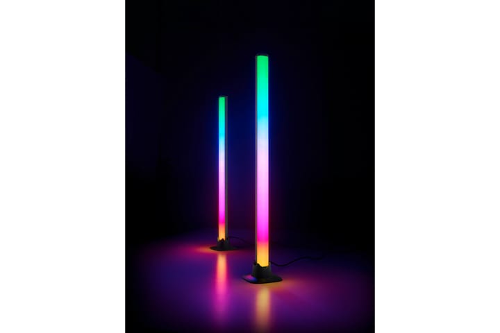 LED-Pöytävalaisin Boy 3 kpl RGB Musta - TRIO - Olohuoneen valaisin - Riisipaperivalaisin - Kaarivalaisin - Yöpöydän valaisin - Ikkunavalaisin jalalla - Tiffanylamppu - PH lamppu - Pöytävalaisin - Verkkovalaisin
