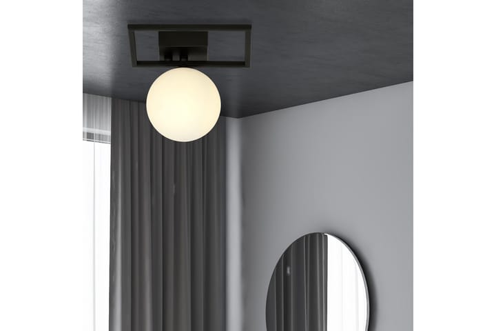 Imago 1E Plafondi Musta - Scandinavian Choice - Olohuoneen valaisin - Plafondit - Tiffanylamppu - Kattovalaisin