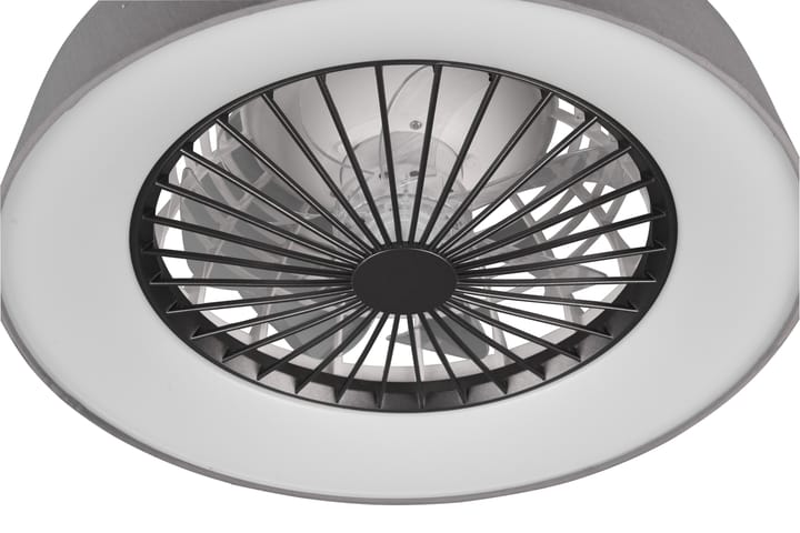 LED-Tuuletinplafondi Faresund Harmaa - TRIO - Tiffanylamppu - Olohuoneen valaisin - Plafondit - Kattovalaisin