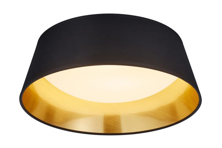Ponts LED Kattovalaisin 34 cm Musta/Kulta - TRIO - Olohuoneen valaisin - Riisipaperivalaisin - Lightbox - Tiffanylamppu - Verkkovalaisin - Kattovalaisin makuuhuone - Kaarivalaisin - Kattovalaisin
 - Riippuvalaisimet - Kattovalaisin keittiö - PH lamppu - Ikkunavalaisin riippuva