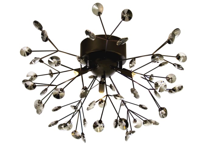 Viva Plafondi musta - Aneta Lighting - Olohuoneen valaisin - Plafondit - Tiffanylamppu - Kattovalaisin