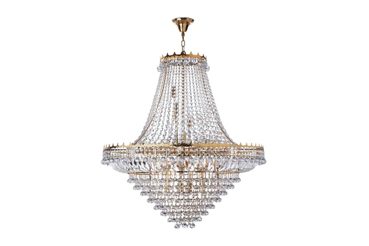 Kattovalaisin Versailles 19L kristalli kulta - Searchlight - Kattovalaisin
 - Lightbox - PH lamppu - Kristallikruunut & kattokruunut - Verkkovalaisin - Kaarivalaisin - Olohuoneen valaisin - Tiffanylamppu - Riisipaperivalaisin