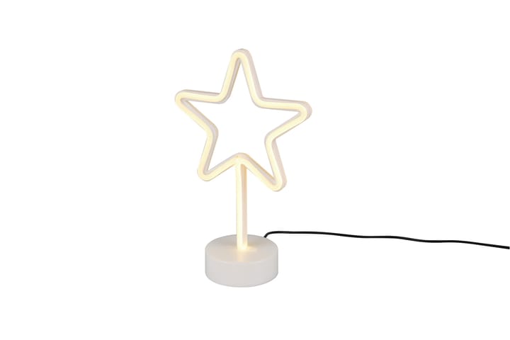 LED-Pöytävalaisin Star Valkoinen - TRIO - Riisipaperivalaisin - Lightbox - Kaarivalaisin - Pöytävalaisin - Tiffanylamppu - PH lamppu - Verkkovalaisin