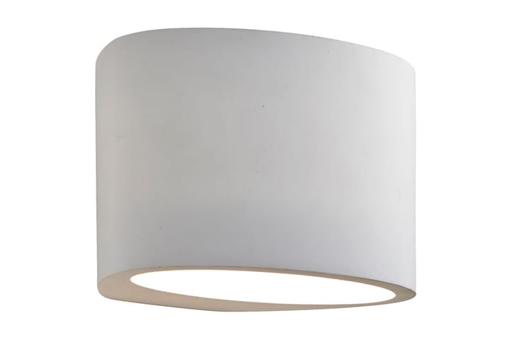 Seinävalaisin Gypsum G9 Soikea Valkoinen - Searchlight - Riisipaperivalaisin - Tiffanylamppu - Verkkovalaisin - Lightbox - Kaarivalaisin - Seinäplafondi - PH lamppu