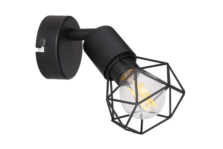 Seinävalaisin Xara Musta - Globo Lighting - Seinävalaisin makuuhuone - Riisipaperivalaisin - Kaarivalaisin - Verkkovalaisin - Seinävalaisin - PH lamppu - Lightbox - Tiffanylamppu