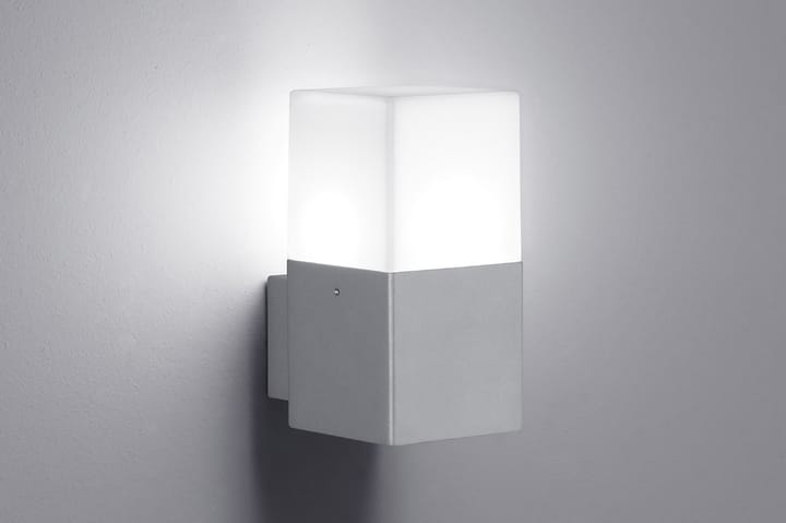 Seinävalaisin Hudson Sis. 4W LED Harmaa - TRIO - Ulkovalaistus - LED-valaistus ulkokäyttöön - Sisäänkäynnin valaistus - Julkisivuvalaistus