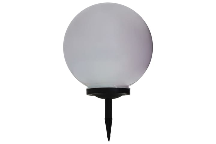 LED-aurinkokennovalaisin 2kpl väriä vaihtava pyöreä 40cm RGB - Valkoinen - LED-valaistus ulkokäyttöön - Ulkovalaistus - Aurinkokennovalaistus