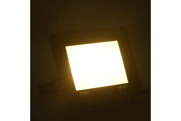 LED-valonheitin 50 W lämmin valkoinen - Musta - Julkisivuvalaistus - Ulkovalaistus - Kohdevalot & valonheittimet