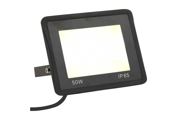 LED-valonheitin 50 W lämmin valkoinen - Musta - Ulkovalaistus - Julkisivuvalaistus - Kohdevalot & valonheittimet