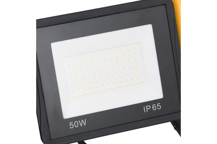 LED-valonheitin kahvalla 50 W kylmä valkoinen - Musta - Julkisivuvalaistus - Ulkovalaistus - Kohdevalot & valonheittimet