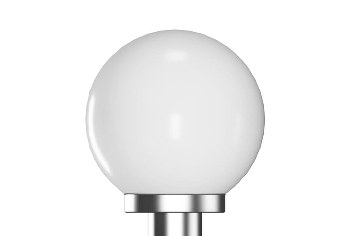 Puutarhan Valotolppa 1 Lamppu 110 cm - Valkoinen - Sisäänkäynnin valaistus - LED-valaistus ulkokäyttöön - Ulkovalaistus - Maavalaistus