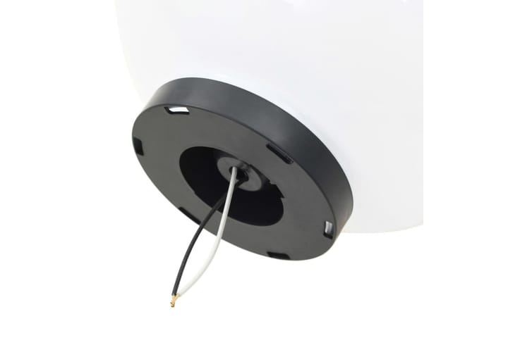 LED-pallovalaisimet 4 kpl 30 cm akryyli - Valkoinen - LED-valaistus ulkokäyttöön - Pylväsvalaisimiet & porttilyhdyt - Pollari - Ulkovalaistus