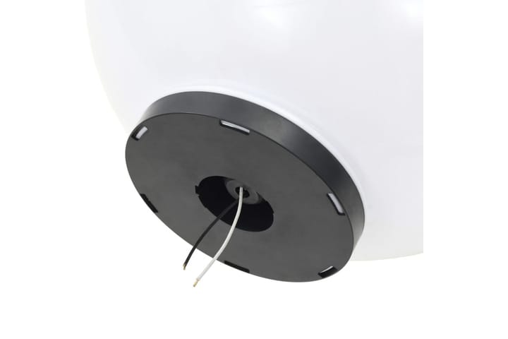 LED-pallovalaisimet 2 kpl 50 cm akryyli - Valkoinen - LED-valaistus ulkokäyttöön - Pylväsvalaisimiet & porttilyhdyt - Pollari - Ulkovalaistus
